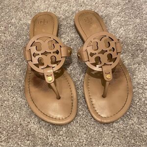 Tory Burch Women's Tan Miller Sandals